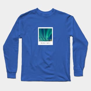 Northern Lights Polaroid Long Sleeve T-Shirt